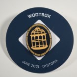Pin's Wootbox June 2021 Dystopia (Bioshock Infinite) (EUR OCCAZ Pin's Jeux Vidéo)